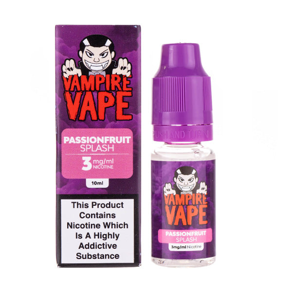 Passionfruit Splash Nic Salt 10ml E-liquid
