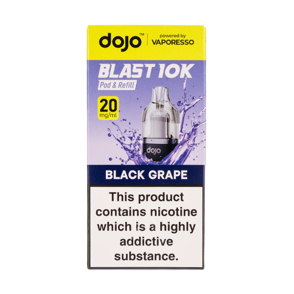 Black Grape Dojo Blast 10K Pods