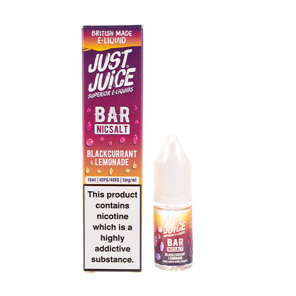 Blackcurrant Lemonade Bar Salts Nic Salt 10ml E-liquid