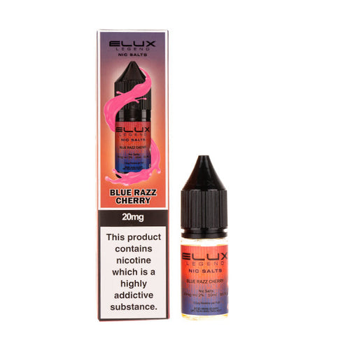 Blue Razz Cherry Legend 10ml Nic Salt E-Liquid