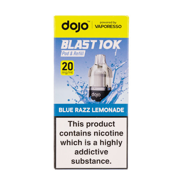 Blue Razz Lemonade Dojo Blast 10K Pods