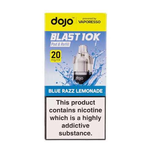 Blue Razz Lemonade Dojo Blast 10K Pods