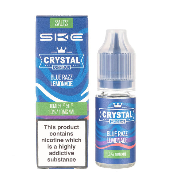 Crystal Blue Razz Lemonade 10ml Nic Salt E-Liquid