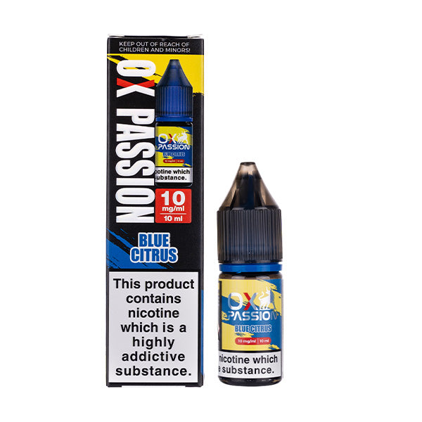 Blue Citrus OX Passion 10ml Nic Salt E-Liquid