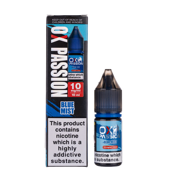 Blue Mist OX Passion 10ml Nic Salt E-Liquid