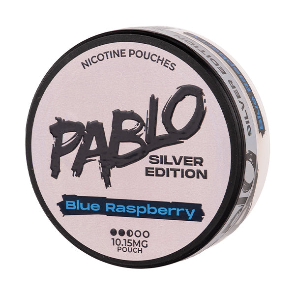 Blue Raspberry Silver Edition Nicotine Pouches