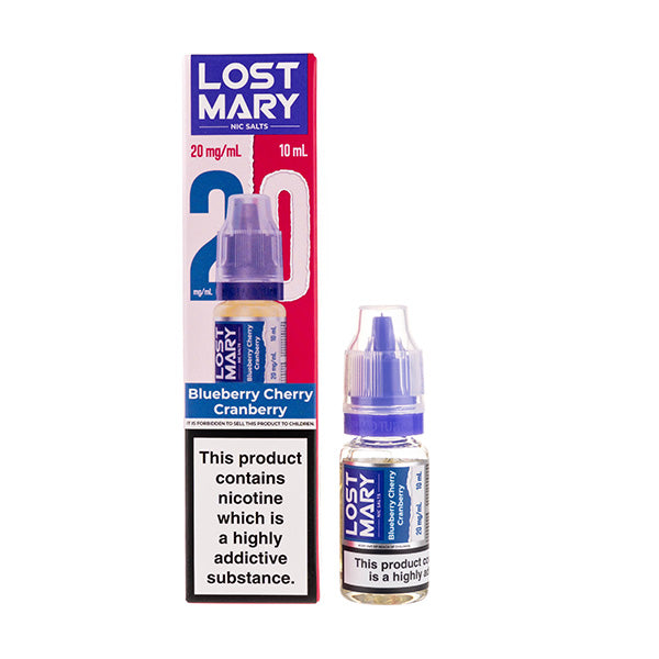 Blueberry Cherry Cranberry 10ml Nic Salt E-Liquid