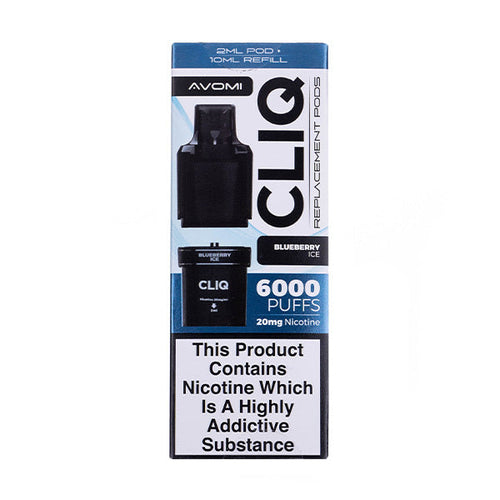 Blueberry Ice Cliq 6000 Pods