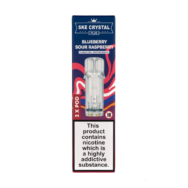 Blueberry Sour Raspberry Crystal Plus Pods