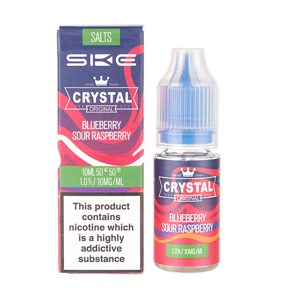 Crystal Blueberry Sour Raspberry 10ml Nic Salt E-Liquid