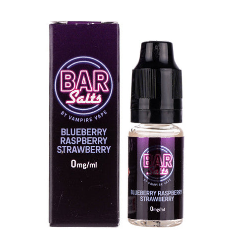 Blueberry Raspberry Strawberry Bar Salts Nic Salt 10ml E-liquid