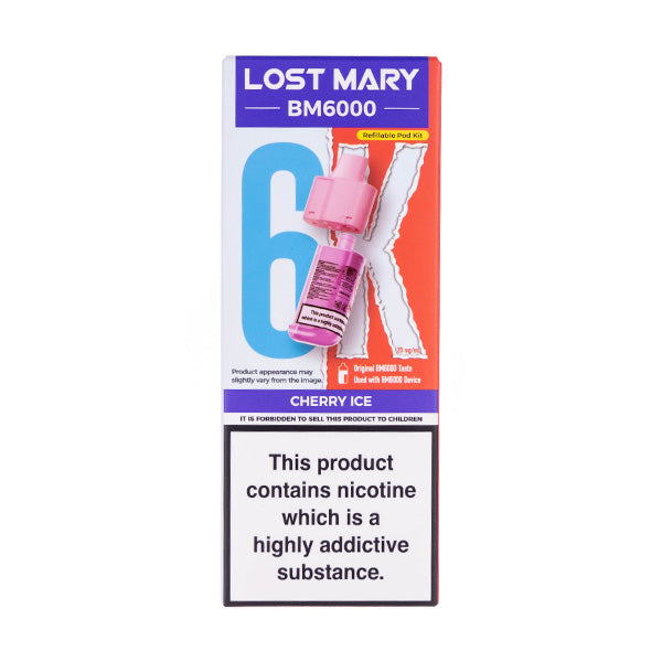 Cherry Ice BM6000 Pods