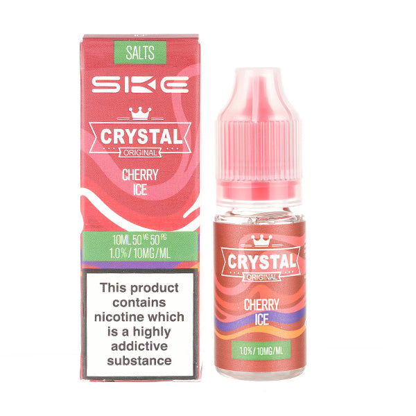 Crystal Cherry Ice 10ml Nic Salt E-Liquid