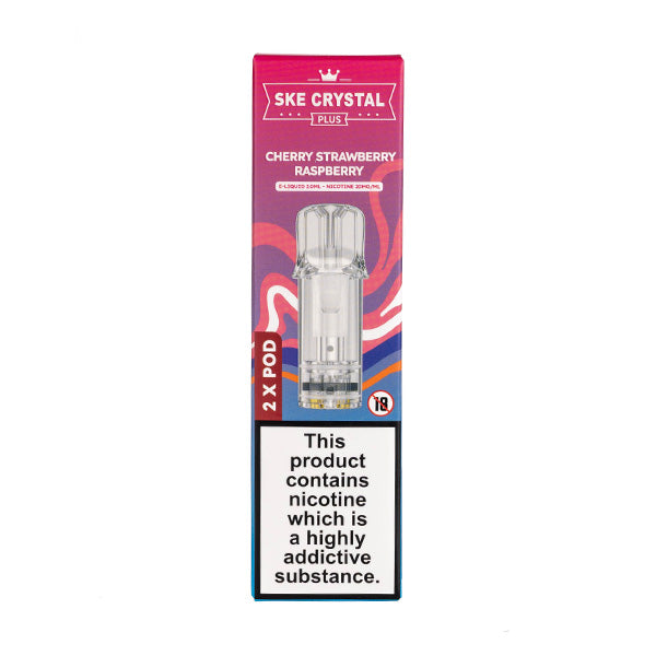Cherry Strawberry Raspberry Crystal Plus Pods