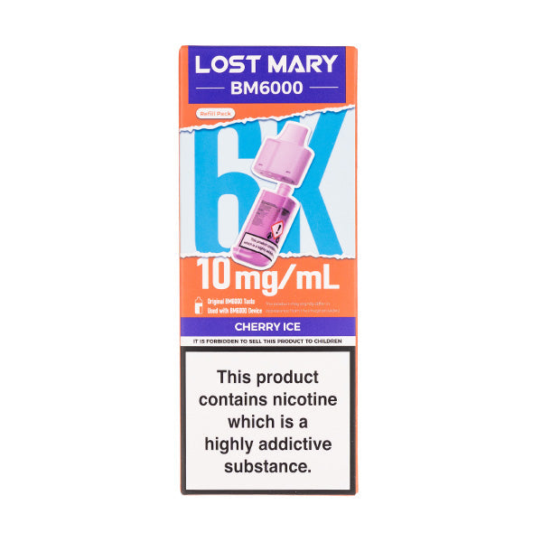 Cherry Ice BM6000 Pods