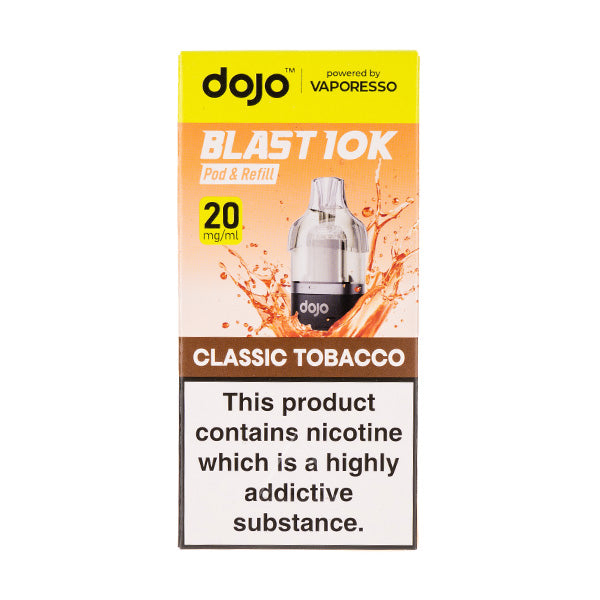 Classic Tobacco Dojo Blast 10K Pods