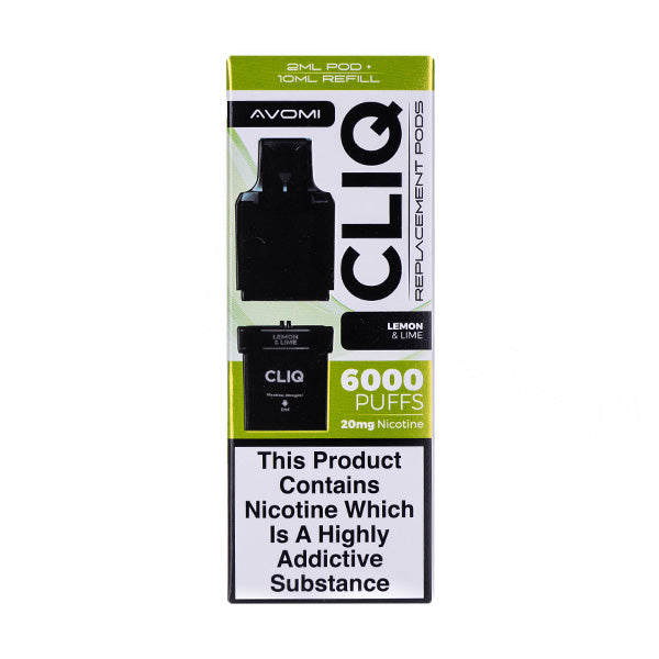 Lemon & Lime Cliq 6000 Pods