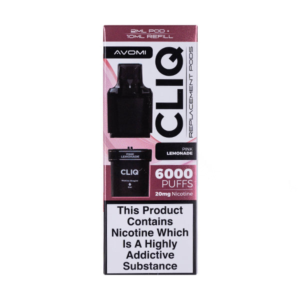 Pink Lemonade Cliq 6000 Pods