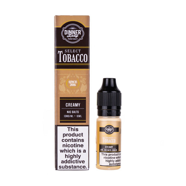 Creamy Select Tobacco 10ml Nic Salt E-Liquid