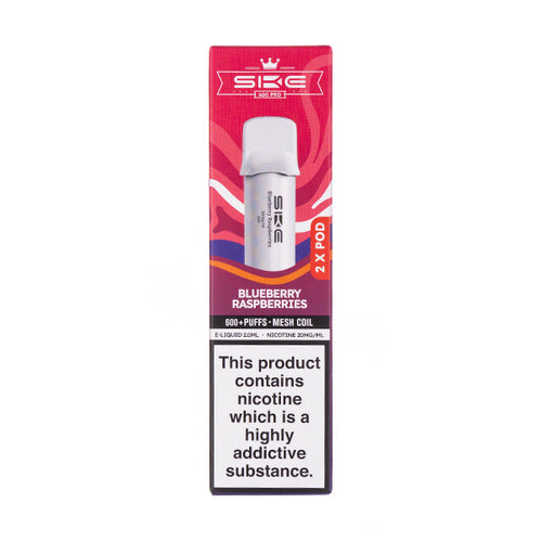 Blueberry Raspberries Crystal 600 Pro Pods