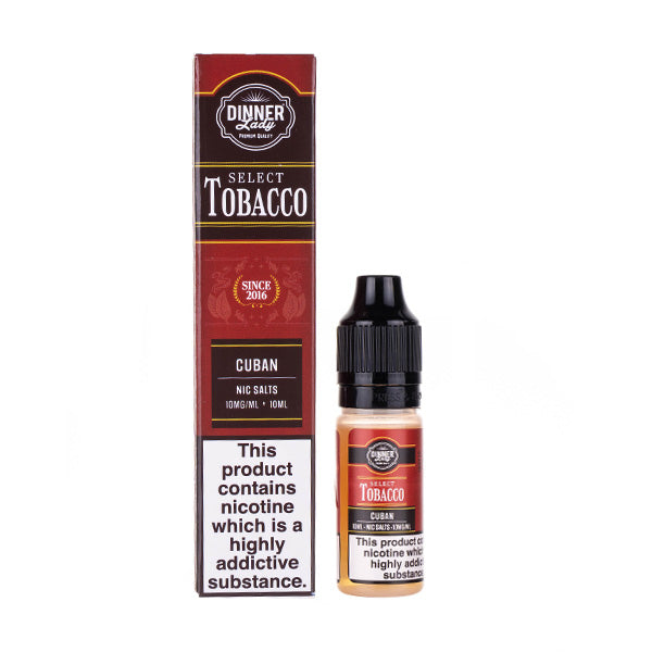 Cuban Select Tobacco 10ml Nic Salt E-Liquid