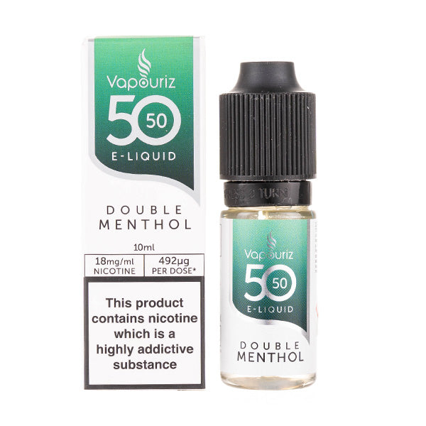 Double Menthol 50/50 10ml E-Liquid