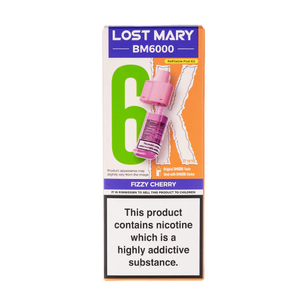 Fizzy Cherry BM6000 Pods
