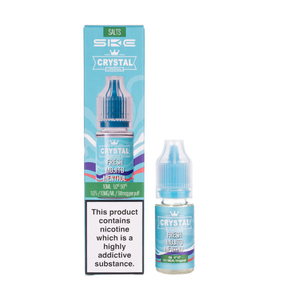 Crystal Fresh Mojito Menthol 10ml Nic Salt E-Liquid