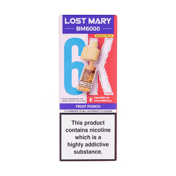 Fruit Punch BM6000 Pods