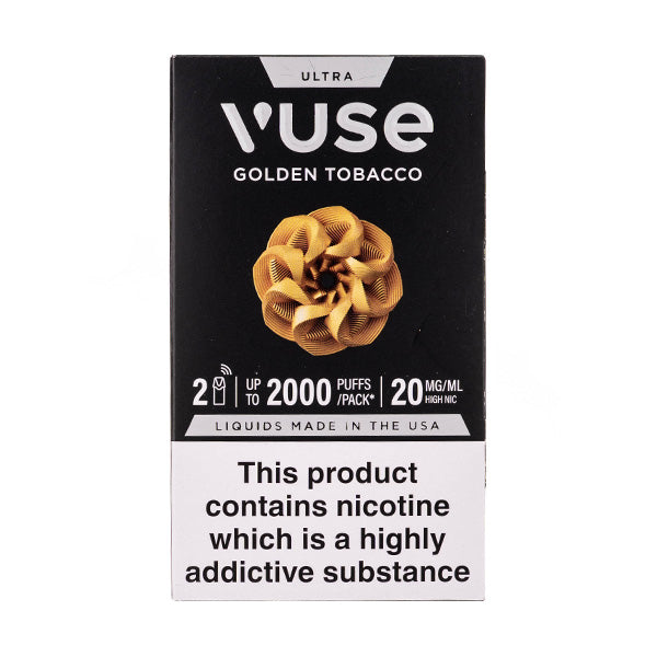 Golden Tobacco Vuse Ultra Pods | 20mg