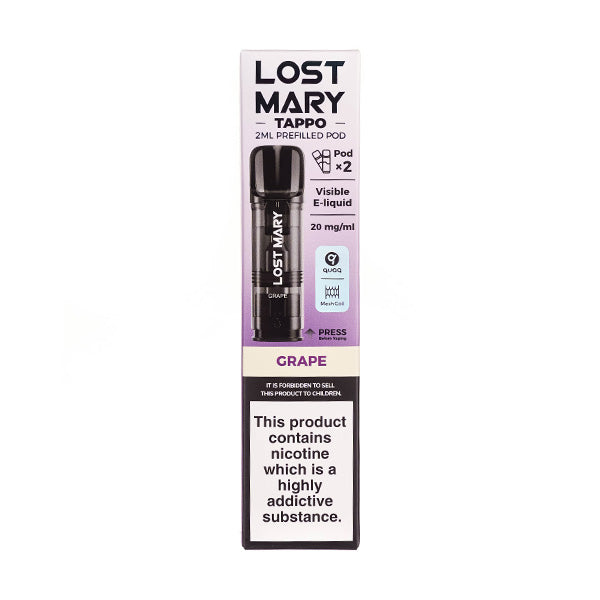 Grape Lost Mary Tappo Pods
