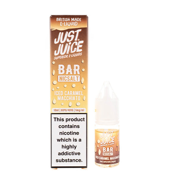 Iced Caramel Macchiato Bar Salts Nic Salt 10ml E-liquid