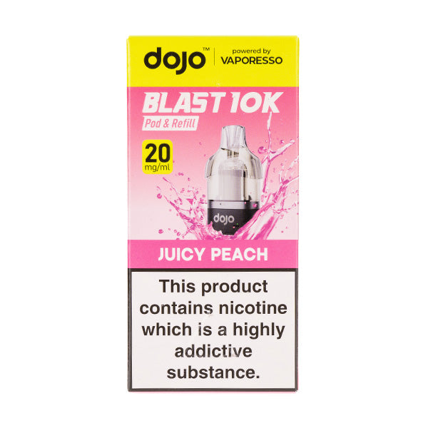 Juicy Peach Dojo Blast 10K Pods
