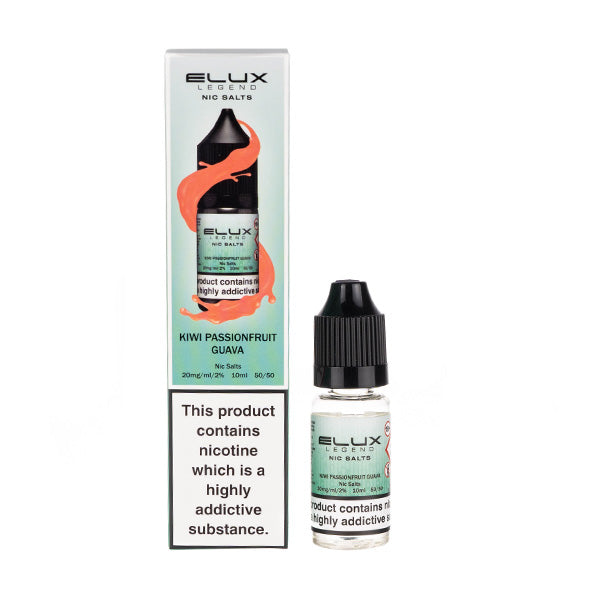 Kiwi Passionfruit Guava Legend 10ml Nic Salt E-Liquid