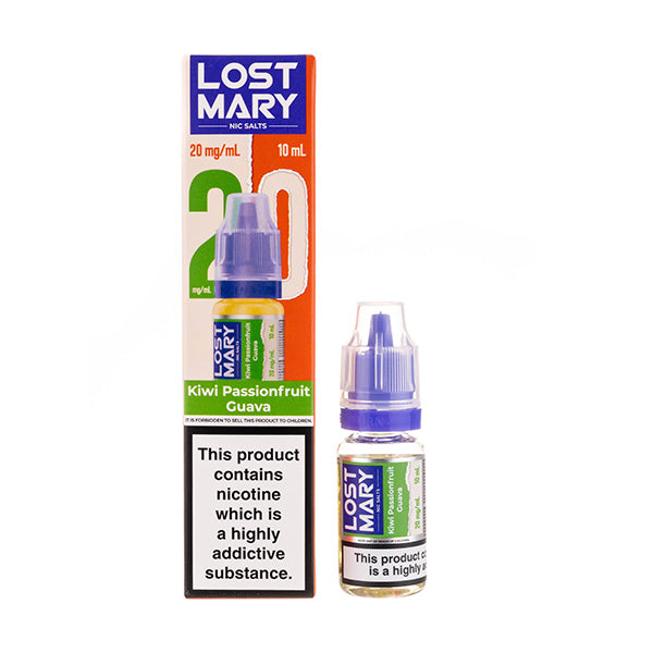 Kiwi Passionfruit Guava 10ml Nic Salt E-Liquid