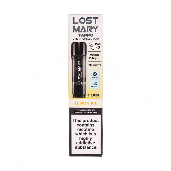 Lemon Ice Lost Mary Tappo Pods