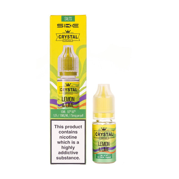 Crystal Lemon & Lime 10ml Nic Salt E-Liquid