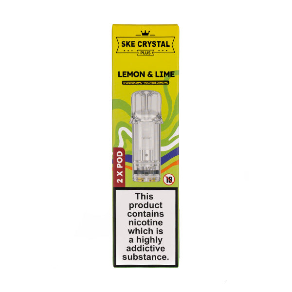 Lemon & Lime Crystal Plus Pods