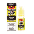 Max Lemon Lime Nic Salt 10ml E-liquid