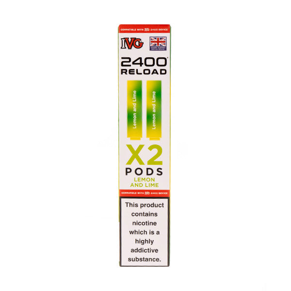Lemon & Lime 2400 Reload Pods