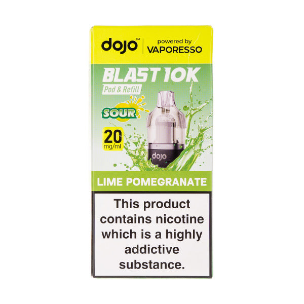 Lime Pomegranate Dojo Blast 10K Pods