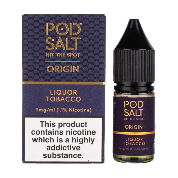 Origin Liquor Tobacco 10ml Nic Salt E-Liquid