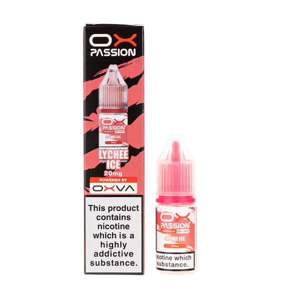 Lychee Ice OX Passion 10ml Nic Salt E-Liquid