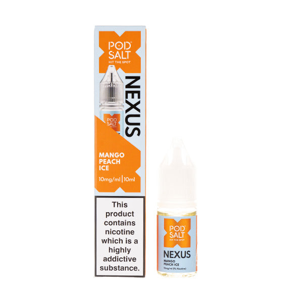 Nexus Mango Peach Ice 10ml Nic Salt E-Liquid