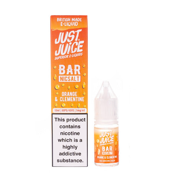 Orange & Clementine Bar Salts Nic Salt 10ml E-liquid