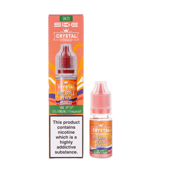 Crystal Pineapple Peach Mango 10ml Nic Salt E-Liquid