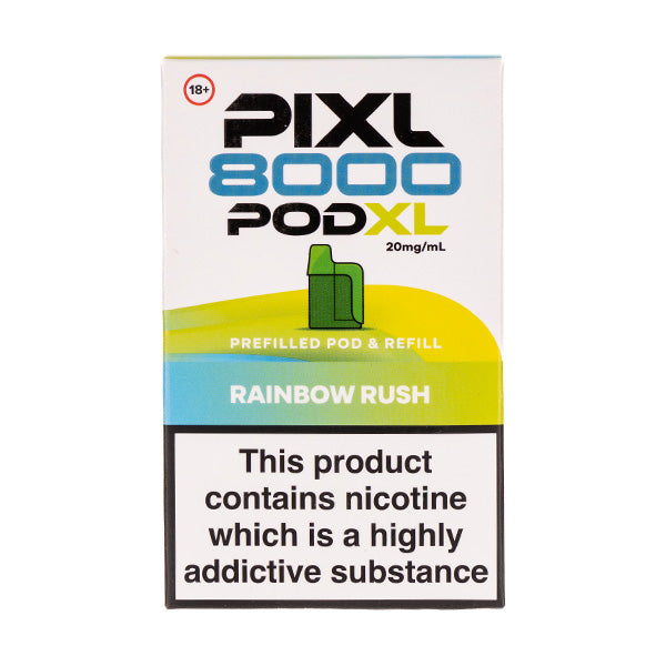 Rainbow Rush 8000 Pods