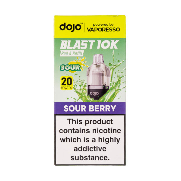 Sour Berry Dojo Blast 10K Pods