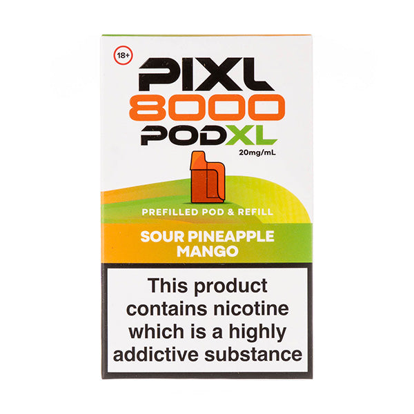 Sour Pineapple Mango 8000 Pods
