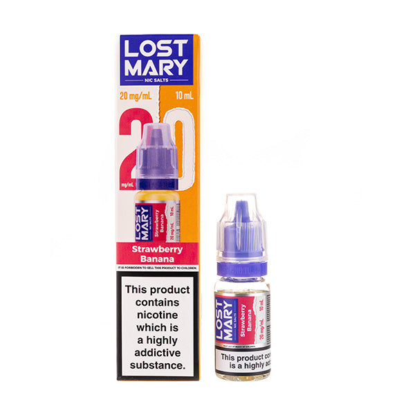 Strawberry Banana 10ml Nic Salt E-Liquid